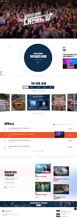 국민주권정부 1년